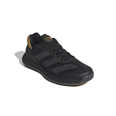 adidas Indoor Shoes Adizero Fastcourt 2.0 Marvel black/gold Men